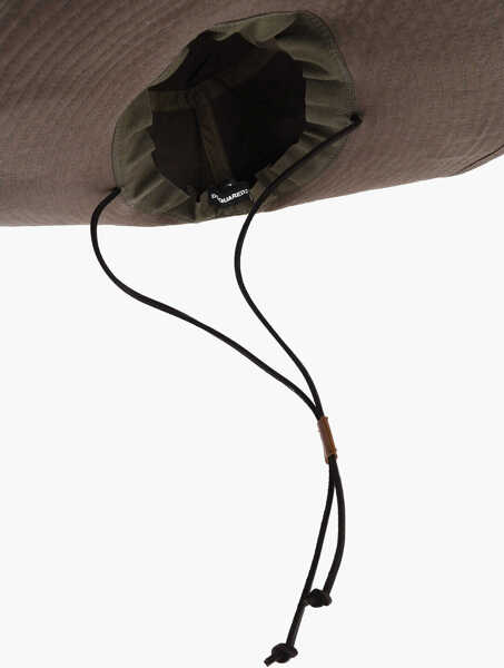 Caciuli DSQUARED2 Cotton Floppy Hat Green Barbati (BM 18568039) 3