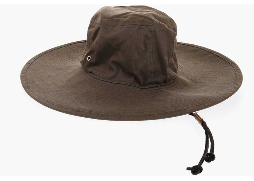 Caciuli DSQUARED2 Cotton Floppy Hat Green Barbati (BM 18568039) 1