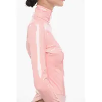 Body-uri Elisabetta Franchi Dama - Body-uri Elisabetta Franchi Latex Turtleneck Bodysuit Pink Femei (BM 18568048) - B-mall.ro