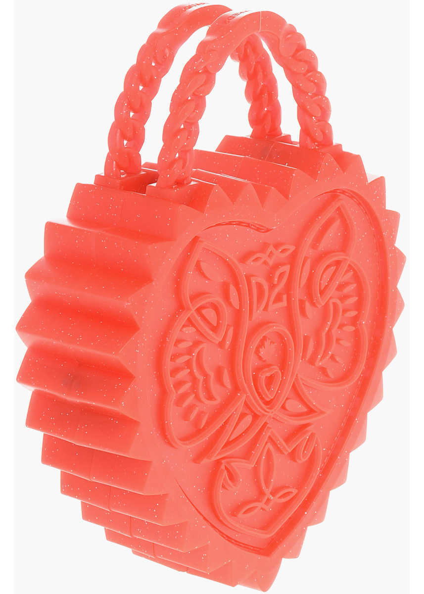 Genti de mana DSQUARED2 Glitter Abs Handbag With 3D Print Red Femei (BM 18568144) 2