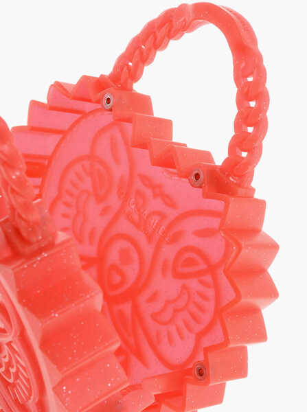 Genti de mana DSQUARED2 Glitter Abs Handbag With 3D Print Red Femei (BM 18568144) 4