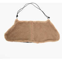 Esarfe Faux Fur Solid Color Scarf Femei