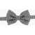 DSQUARED2 Geometrical Patterned Silk Bow Tie White
