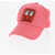 DSQUARED2 Cotton Cap With Patch Pink