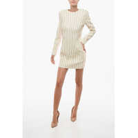 Rochii scurte Sequined Sheath Dress With Back Zip Femei