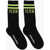 DSQUARED2 Icon Ribbed Mid-Crew Socks With Contrasting Details Black