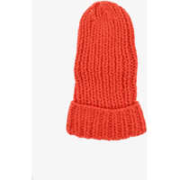 Caciuli Wool Blend Braided Maxi Hat Femei