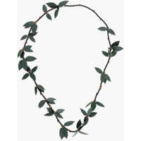 Coliere Plant-Motif Beaded Necklace Barbati