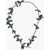 DSQUARED2 Plant-Motif Beaded Necklace Black