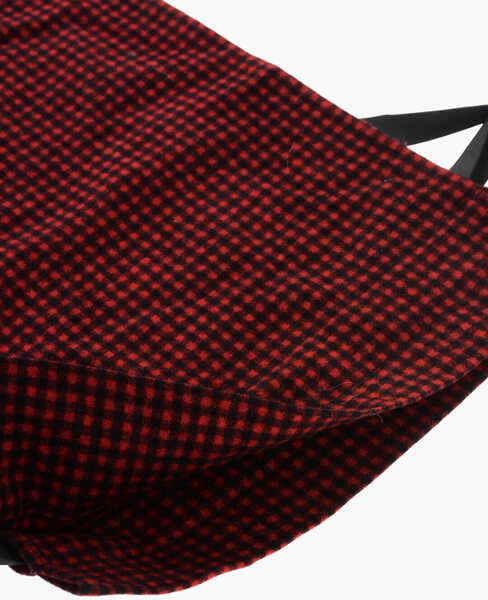 Genti de umar DSQUARED2 Buffalo Checked Dust Bag With Logoed Detail Red Barbati (BM 18570511) 4
