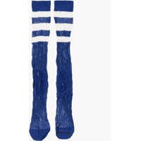 Sosete Two-Tone Ribbed Socks With Cut-Out Detail Femei