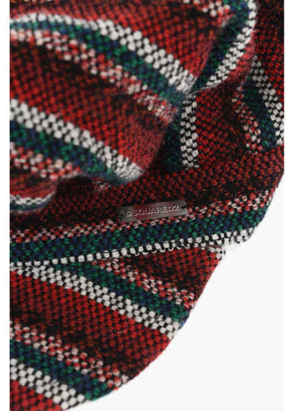 Caciuli DSQUARED2 Virgin Wool Baker Boy Hat Multicolor Femei (BM 18570529) 2