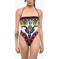 Costume de baie intregi Printed One Piece Swimsuit Femei