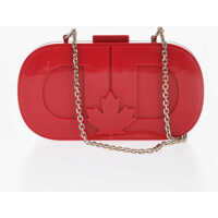 Genti de umar Solid Color Shoulder Bag With Maxi Monogram And Chain Femei