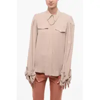 Camasi casual Saharan Shirt With Balloon Sleeves Femei