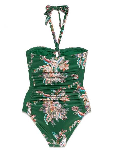 Costume de baie ZIMMERMANN Zimmermann Rhiannon One-Piece Swimsuit GREEN Femei (BM 18570588) 2