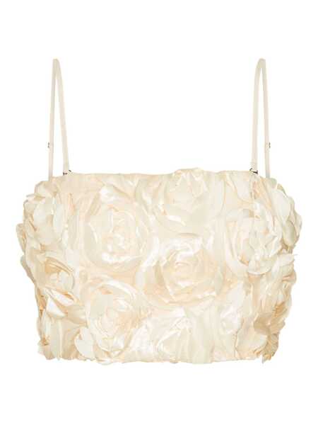 Topuri ROTATE Birger Christensen Rotate Birger Christensen Crop Top WHITE Femei (BM 18571122) 1