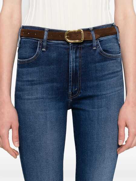 Blugi MOTHER Mother The Hustler Ankle Jeans BLUE Femei (BM 18571224) 5