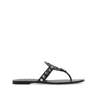 Sandale Tory Burch Tory Burch Studded Miller Leather Flat Sandals