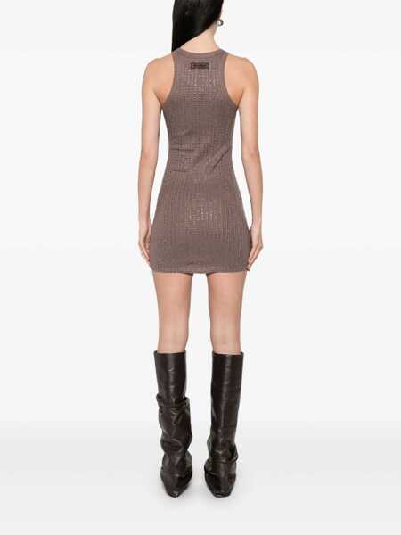 Rochii THE ATTICO The Attico Dresses BROWN Femei (BM 18571614) 4
