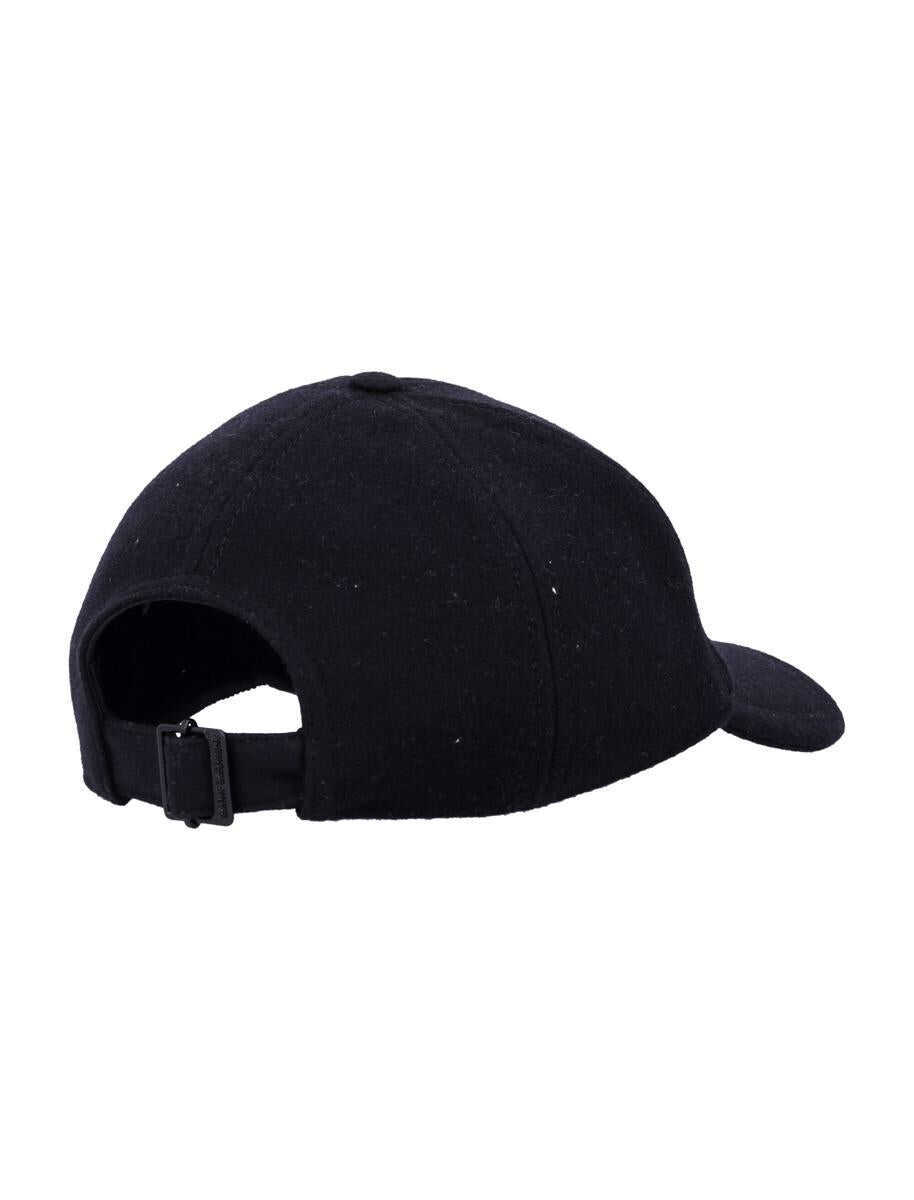Sepci Saint Laurent Saint Laurent Cassandre Baseball Cap Black Barbati (BM 18571773) 2