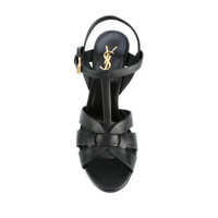 Pantofi Saint Laurent Dama - Pantofi cu toc Saint Laurent Saint Laurent Tribute Leather Sandals Black Femei (BM 18571965) - B-mall.ro