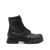 Alexander McQueen Alexander McQueen Wander Leather Lace-Up Boots Black