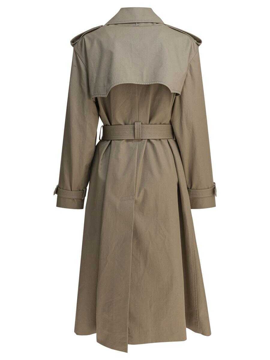 Geci Alexander McQueen Alexander McQueen Trench Beige Femei (BM 18573525) 2