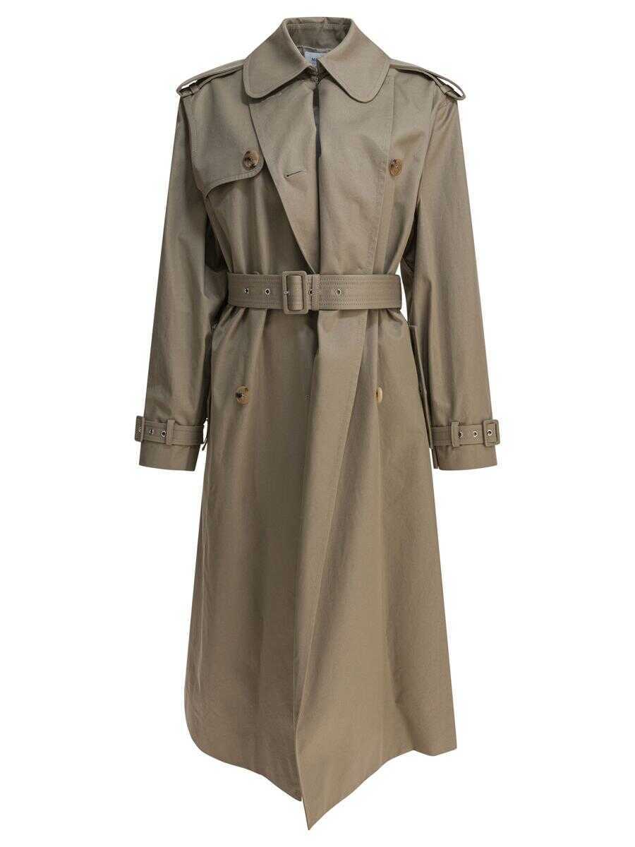 Geci Alexander McQueen Alexander McQueen Trench Beige Femei (BM 18573525) 1