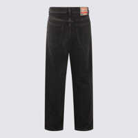 Blugi pentru Barbati - Blugi Diesel Diesel Black Cotton 2001 D-Macro Jeans Black Barbati (BM 18573654) - B-mall.ro