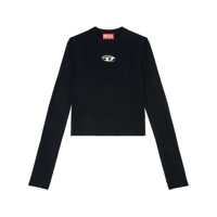 Pulovere Diesel Black Viscose Blend Top Femei