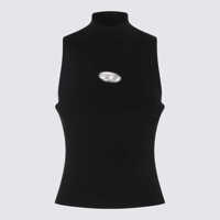 Topuri Diesel Black Viscose Top Femei