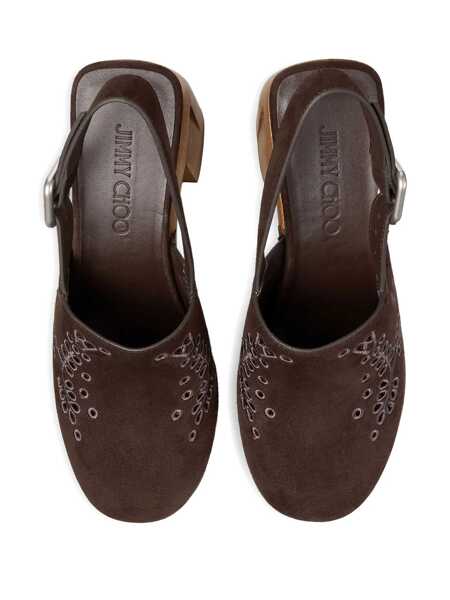 Pantofi cu toc Jimmy Choo Jimmy Choo Sandals BROWN Femei (BM 18573801) 4