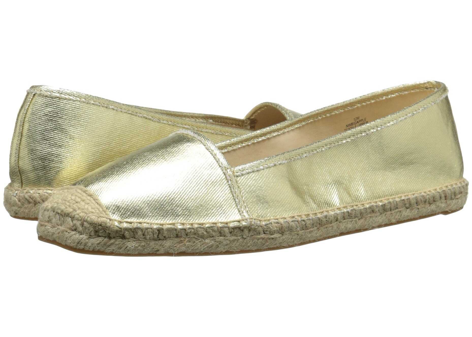 Balerin Nine West Bigapple Light Gold Synthetic