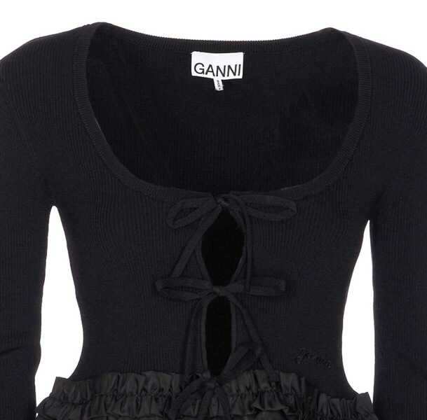 Pulovere Ganni Ganni Sweaters Black Femei (BM 18575577) 4