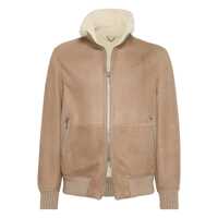 Geci Brunello Cucinelli Leather Outerwears Barbati