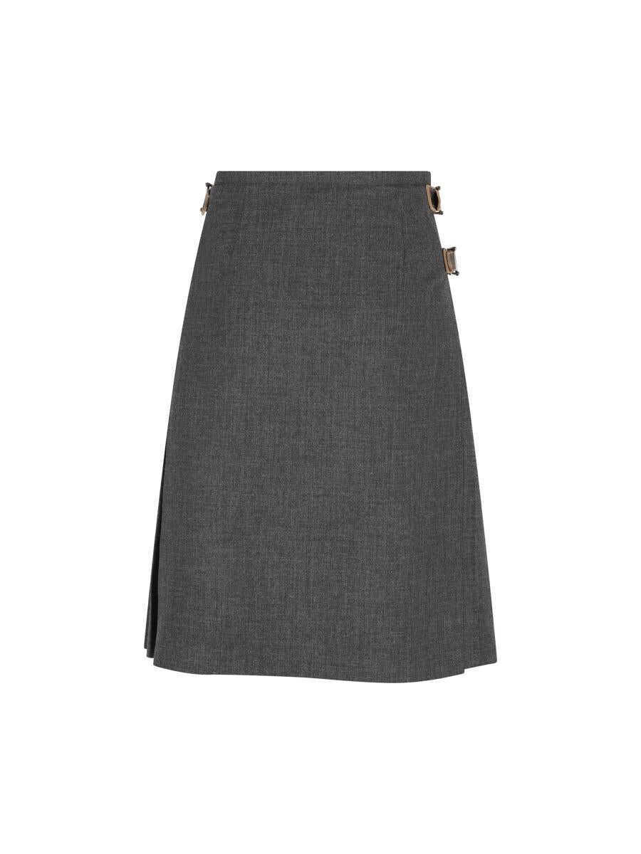 Fuste Prada Prada Skirts GRAY Femei (BM 18576264) 2