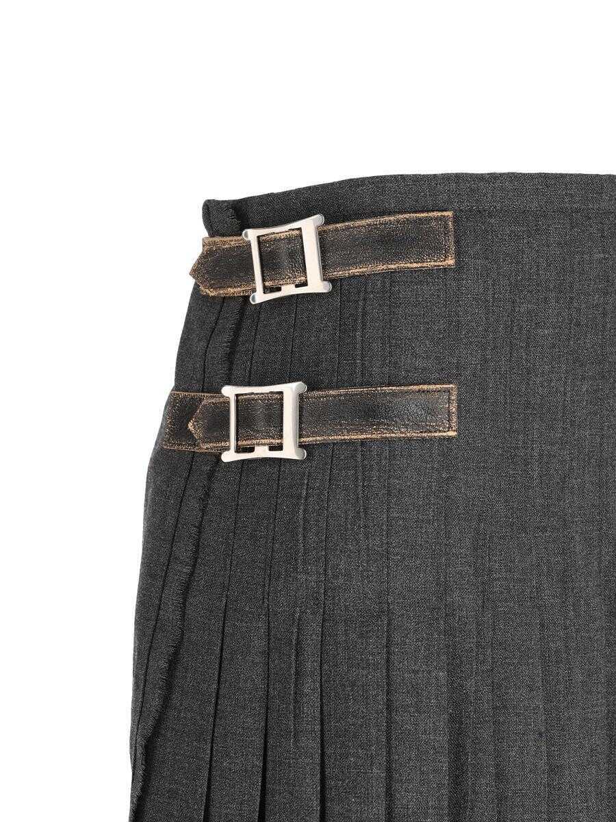 Fuste Prada Prada Skirts GRAY Femei (BM 18576264) 3