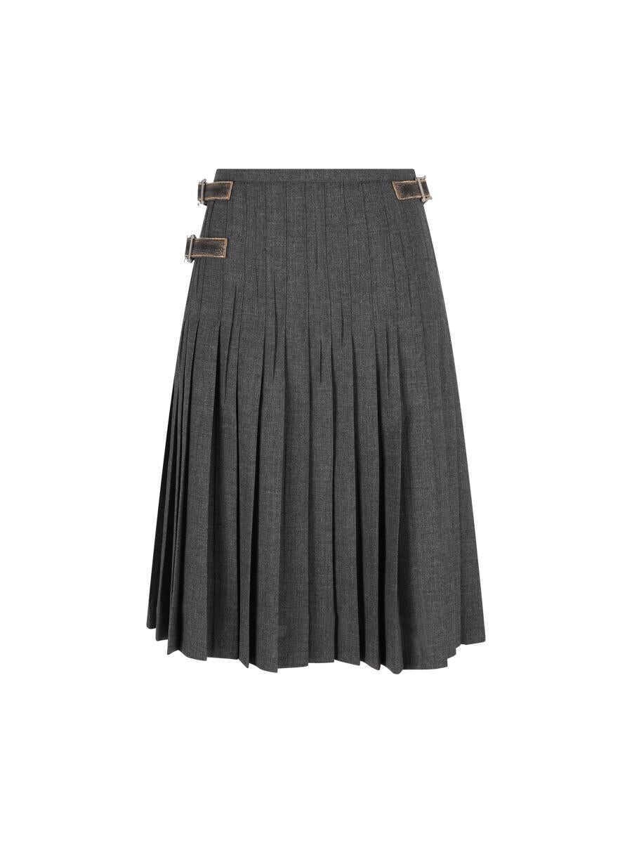 Fuste Prada Prada Skirts GRAY Femei (BM 18576264) 1