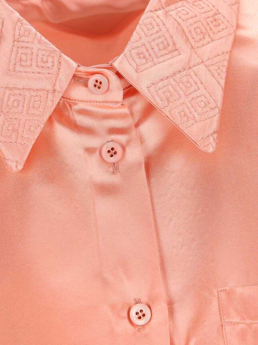 Camasi Prada Prada Shirts Orange Femei (BM 18576270) 3