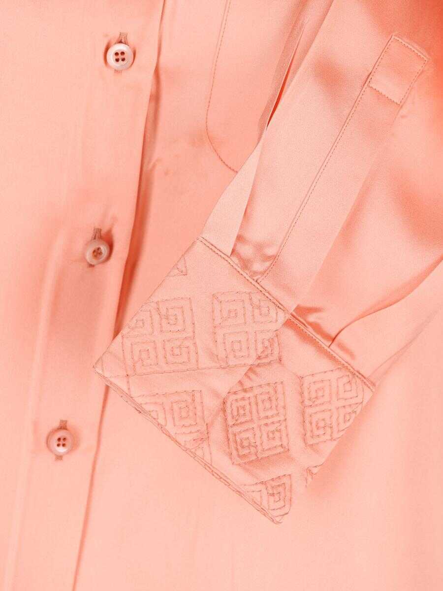 Camasi Prada Prada Shirts Orange Femei (BM 18576270) 4