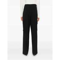 Imbracaminte Dama pagina 433 - Pantaloni casual Herno Herno Wool Blend Cargo Trousers Black Femei (BM 18576582) - B-mall.ro