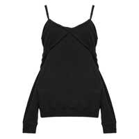 Bluze de trening MM6 Maison Margiela Off-Shoulder Hoodie Femei