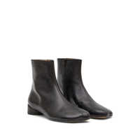 Bocanci MM6 Maison Margiela Dama - Bocanci MM6 Maison Margiela Mm6 Maison Margiela Leather Ankle Boots Black Femei (BM 18576864) - B-mall.ro