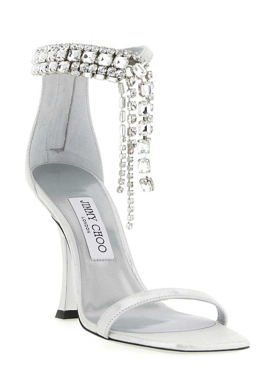 Sandale Jimmy Choo Jimmy Choo Verity Sandals SILVER Femei (BM 18577482) 2