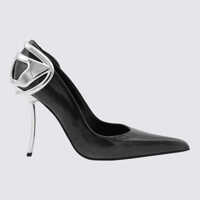 Pantofi cu toc Diesel Con Tacco Grigio Femei