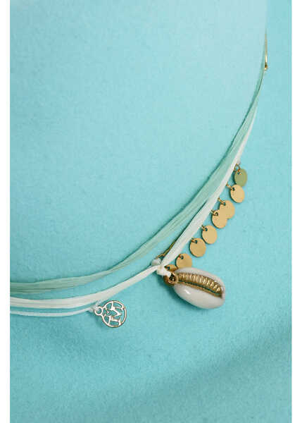 Caciuli Maison Michel Solid Color Felt Big Virginie Hat Embellished With Charms An Light Blue Femei (BM 18577771) 4