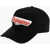 DSQUARED2 Cotton Gabardine Family Business Cap With Embossed Logo Black