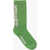 DSQUARED2 Long Socks With Side Logo Green