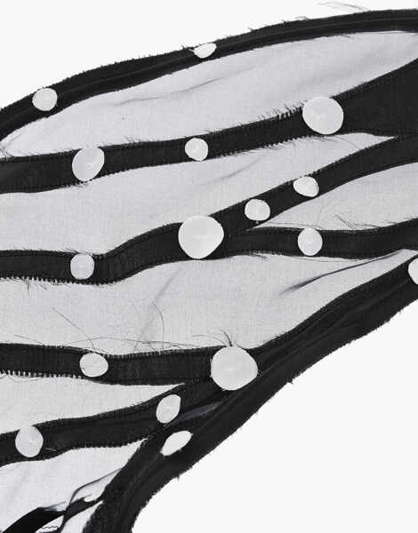 Bijuterii DSQUARED2 Polka Dots Silk Wings Black & White Femei (BM 18577822) 2